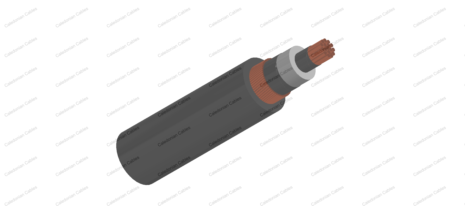 6.35/11kV Single Core Screened &amp;amp; PVC Sheathed (Cu Conductor)